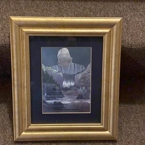 ✝️NWOT Vintage The Living Water - Jesus Frame
